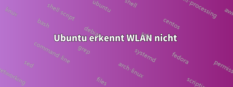 Ubuntu erkennt WLAN nicht