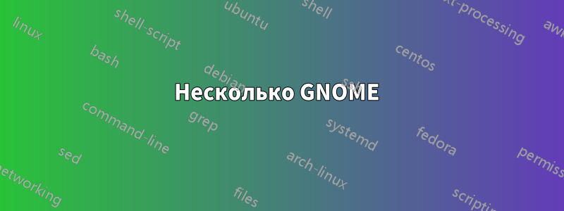 Несколько GNOME 