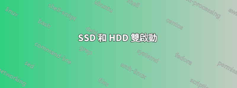 SSD 和 HDD 雙啟動