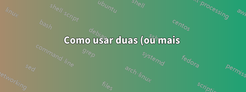 Como usar duas (ou mais) webcams no Skype?