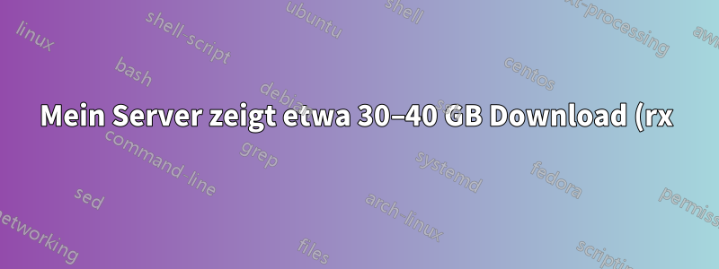 Mein Server zeigt etwa 30–40 GB Download (rx) pro Tag an: wegen „mdns“ oder „netbios-ns“?