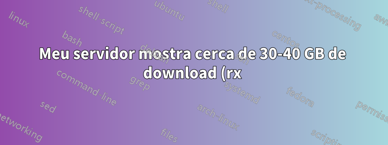 Meu servidor mostra cerca de 30-40 GB de download (rx) por dia: por causa de `mdns` ou `netbios-ns`?
