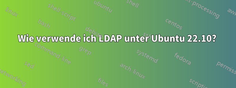 Wie verwende ich LDAP unter Ubuntu 22.10?