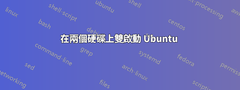 在兩個硬碟上雙啟動 Ubuntu