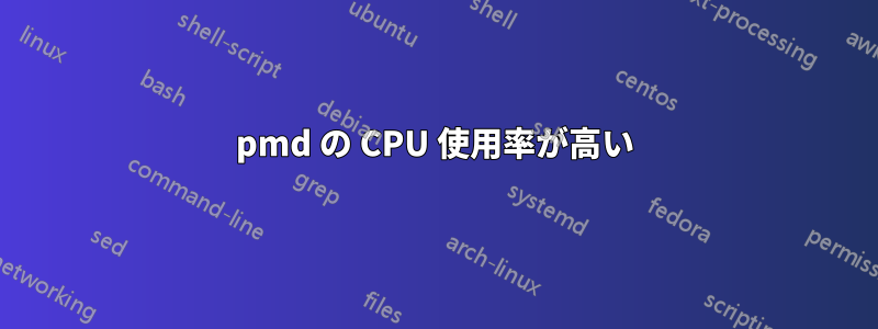 pmd の CPU 使用率が高い