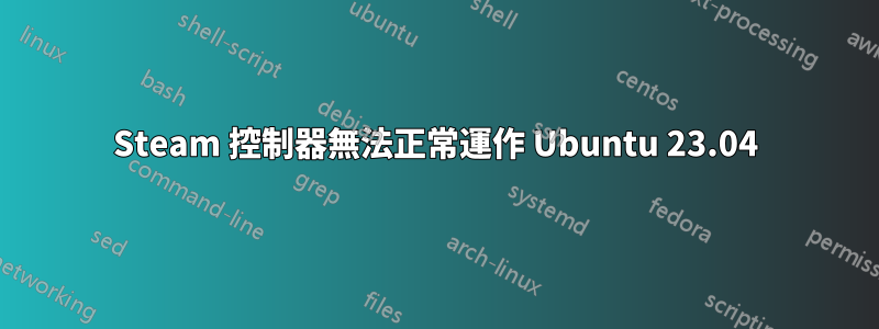 Steam 控制器無法正常運作 Ubuntu 23.04