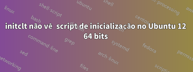 initclt não vê script de inicialização no Ubuntu 12 64 bits