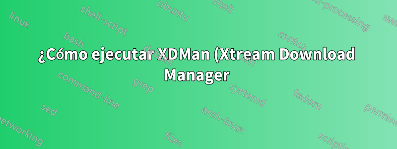 ¿Cómo ejecutar XDMan (Xtream Download Manager) en el inicio de Ubuntu?