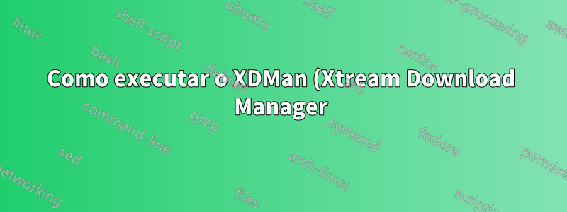 Como executar o XDMan (Xtream Download Manager) na inicialização do Ubuntu?