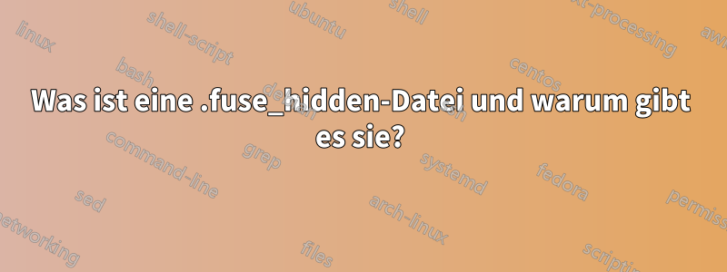 Was ist eine .fuse_hidden-Datei und warum gibt es sie?