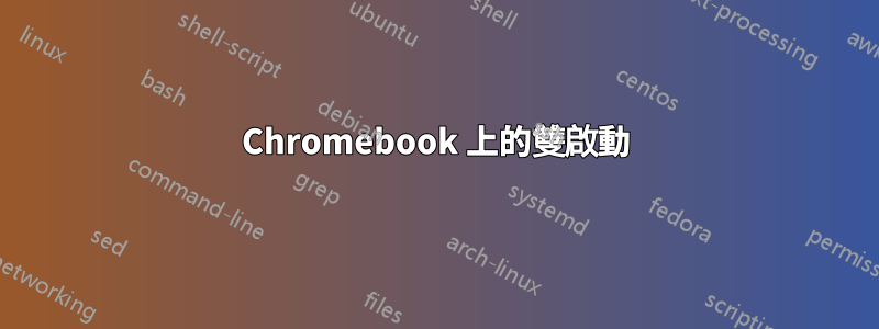 Chromebook 上的雙啟動