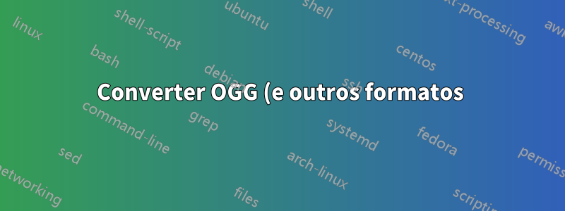 Converter OGG (e outros formatos) para MIDI?