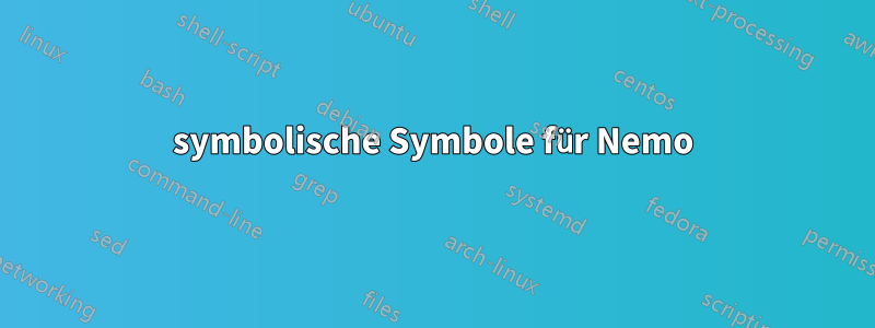 symbolische Symbole für Nemo