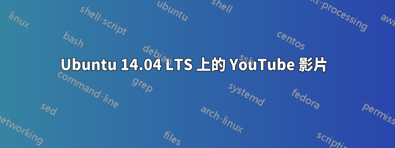 Ubuntu 14.04 LTS 上的 YouTube 影片 