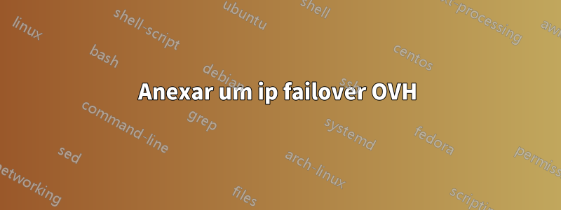 Anexar um ip failover OVH