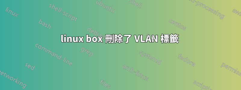 linux box 刪除了 VLAN 標籤