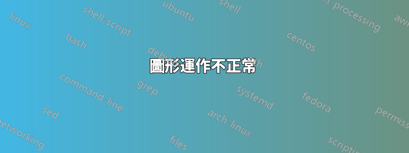 圖形運作不正常