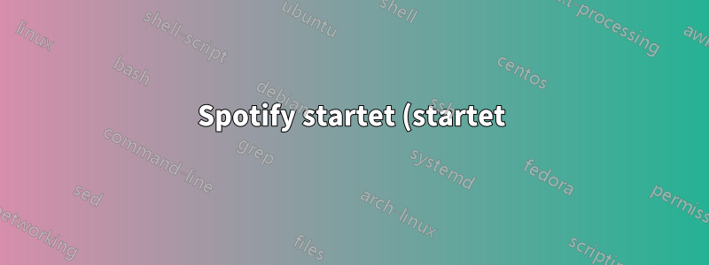 Spotify startet (startet) nicht unter Ubuntu 14.04