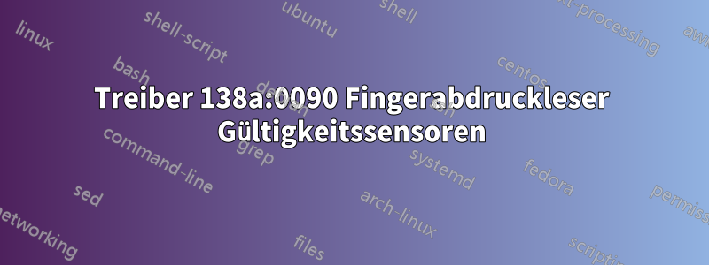 Treiber 138a:0090 Fingerabdruckleser Gültigkeitssensoren