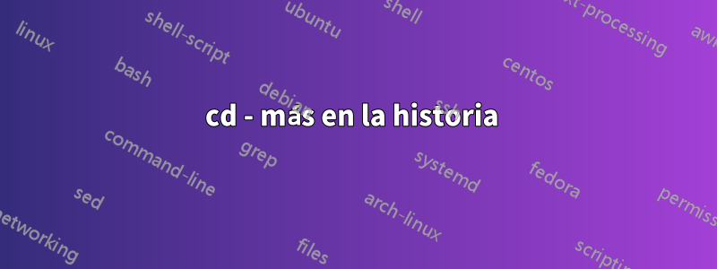 cd - más en la historia 