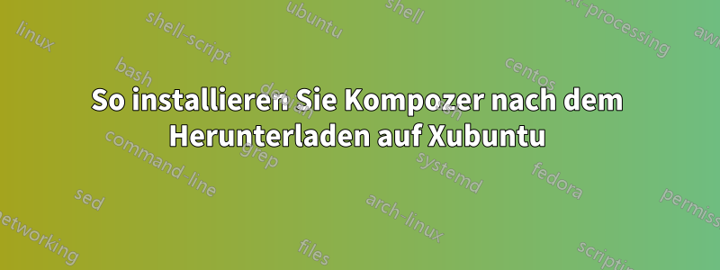 So installieren Sie Kompozer nach dem Herunterladen auf Xubuntu