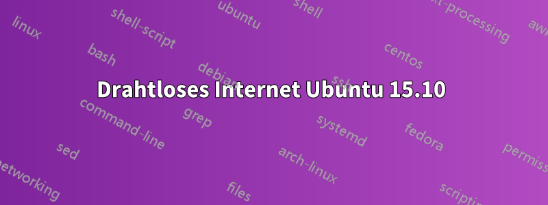 Drahtloses Internet Ubuntu 15.10