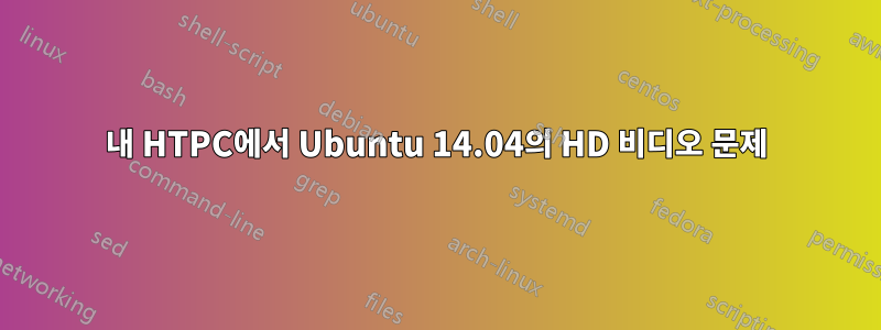 내 HTPC에서 Ubuntu 14.04의 HD 비디오 문제