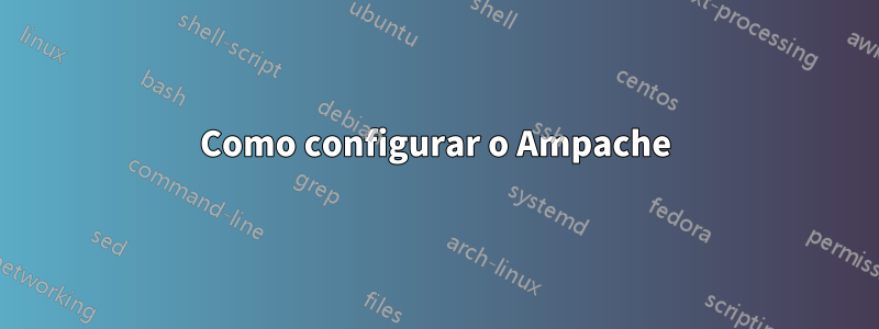 Como configurar o Ampache