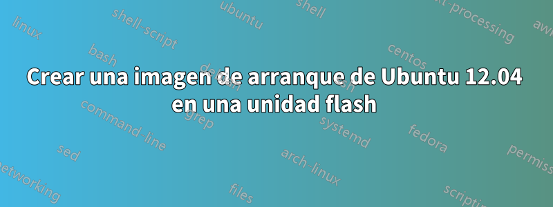 Crear una imagen de arranque de Ubuntu 12.04 en una unidad flash