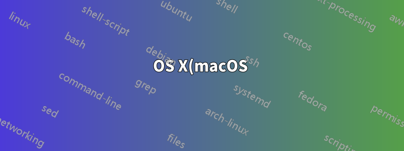 OS X(macOS)에서 Linux의 x11vnc 서버에 연결하는 방법은 무엇입니까?