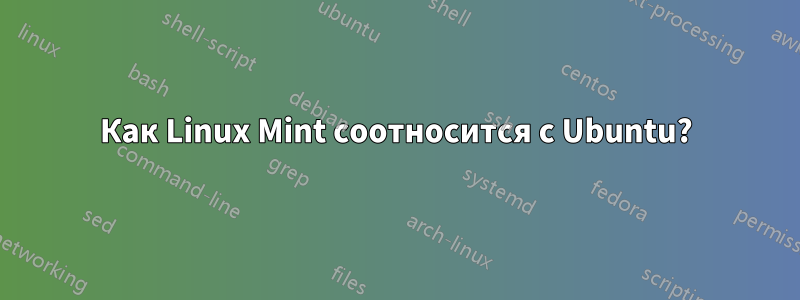 Как Linux Mint соотносится с Ubuntu?