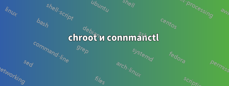 chroot и connmanctl