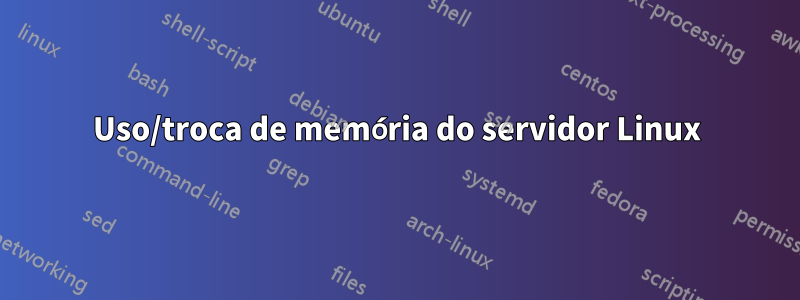 Uso/troca de memória do servidor Linux