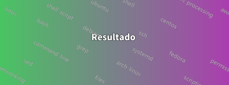 Resultado