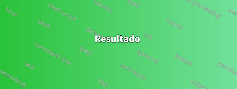 Resultado