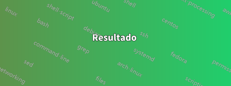 Resultado