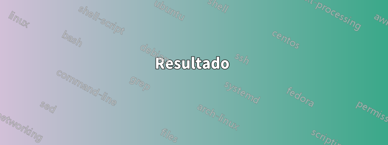 Resultado