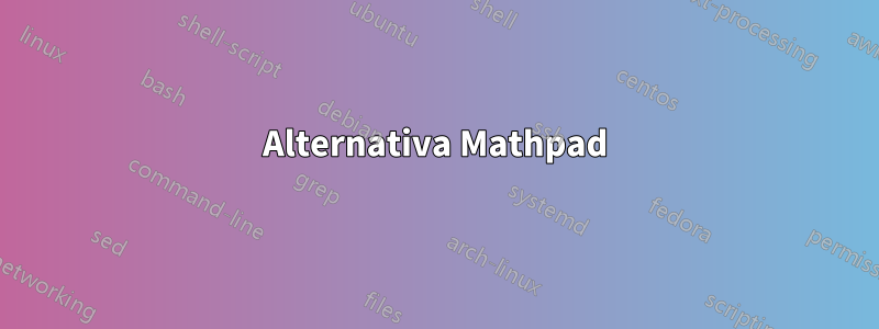 Alternativa Mathpad