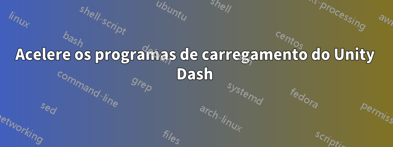 Acelere os programas de carregamento do Unity Dash