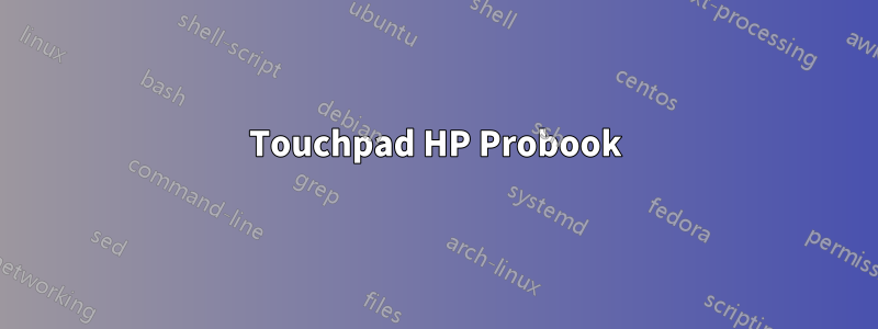 Touchpad HP Probook