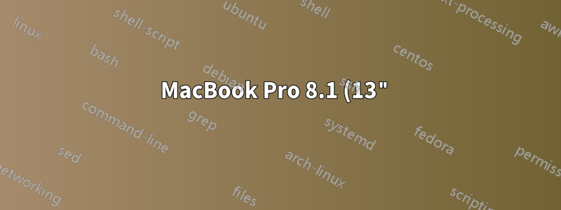 MacBook Pro 8.1 (13") WiFi の問題
