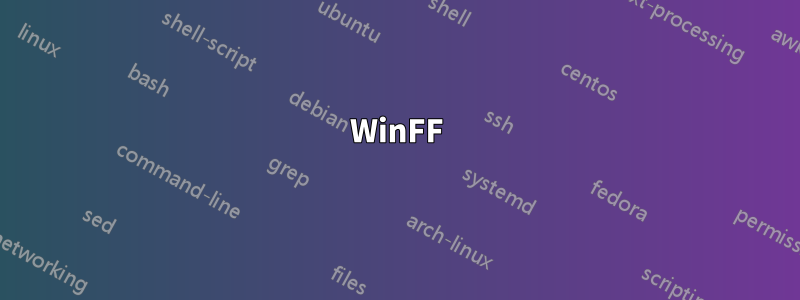 WinFF