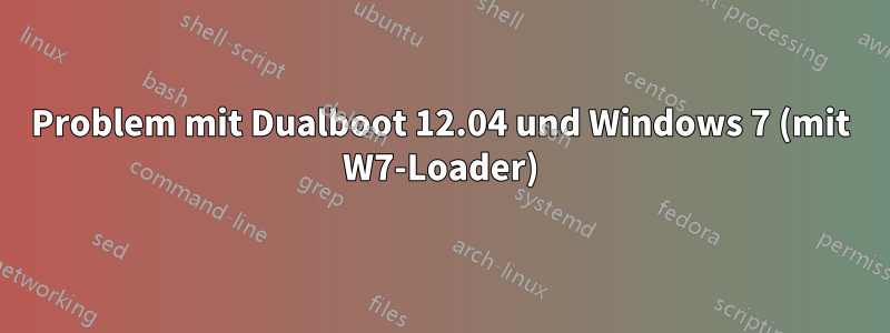 Problem mit Dualboot 12.04 und Windows 7 (mit W7-Loader)