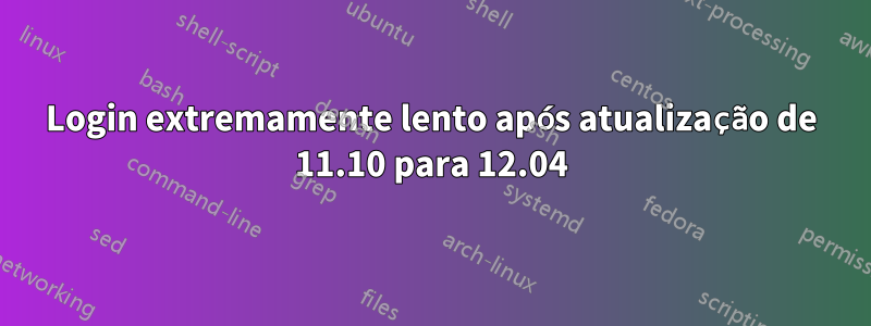 Login extremamente lento após atualização de 11.10 para 12.04