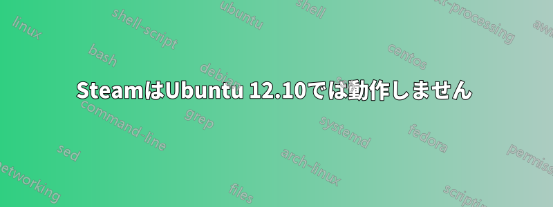 SteamはUbuntu 12.10では動作しません