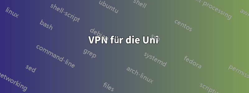 VPN für die Uni