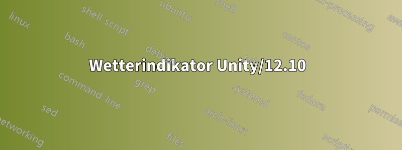 Wetterindikator Unity/12.10 