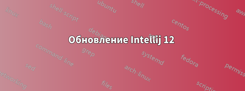 Обновление Intellij 12