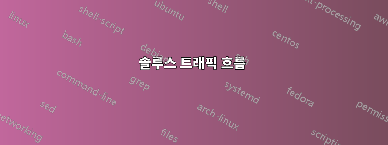 솔루스 트래픽 흐름