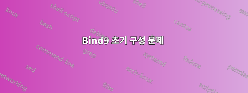 Bind9 초기 구성 문제